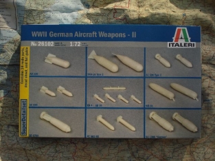 Italeri 26102 WWII German Aircraft Weapons Part II
